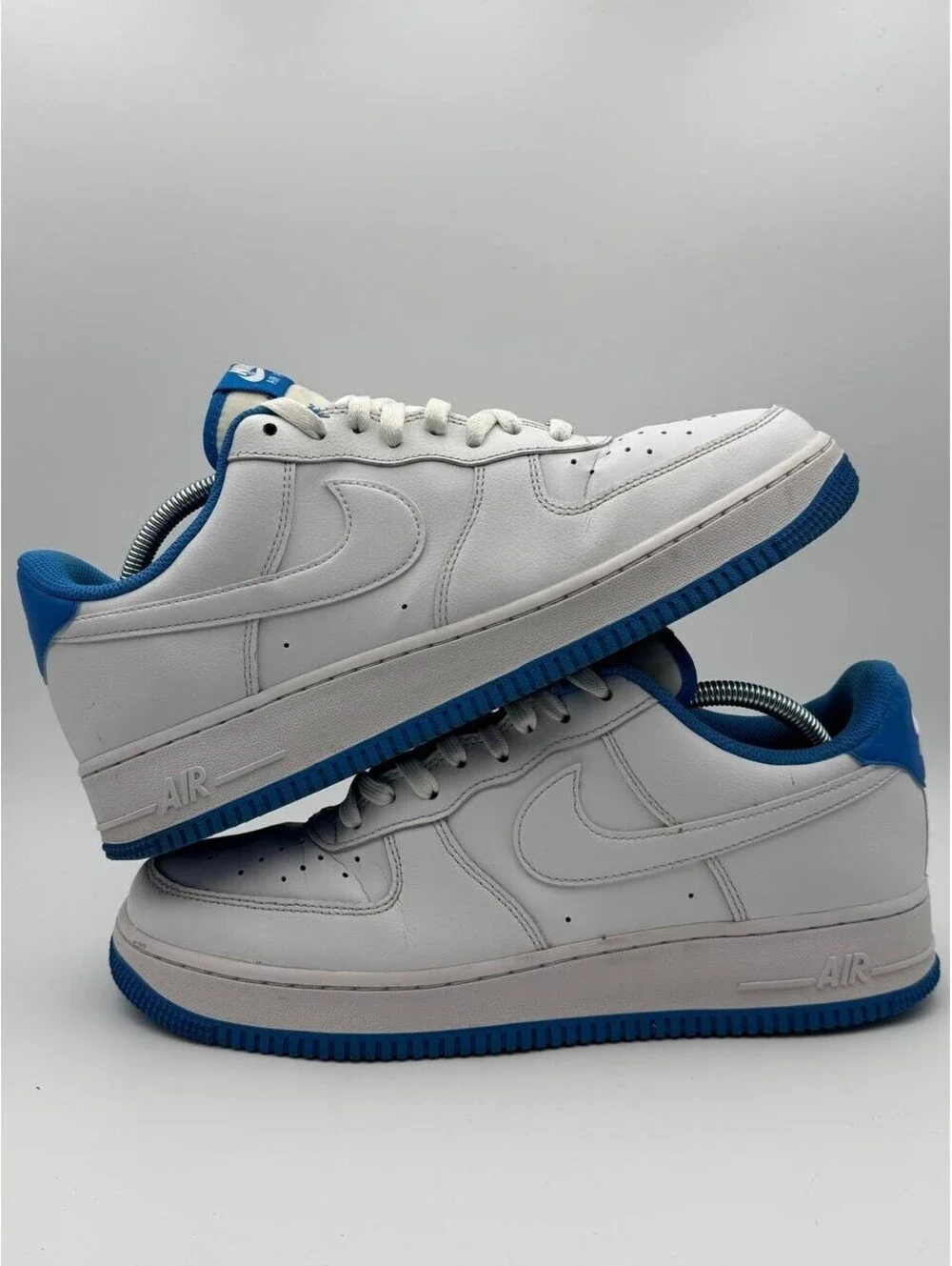 Nike Air Force 1 '07 Low White Blue DR9867-101 Mens 11 EU 45 Shoes
